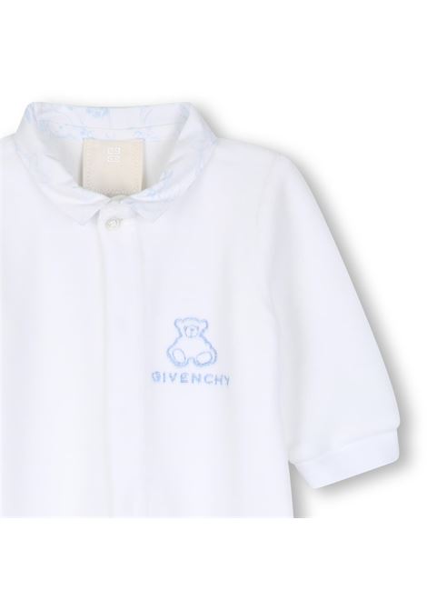 Tutina con bavetta GIVENCHY KIDS | H3153510P